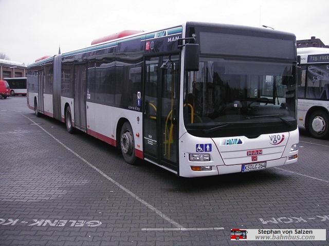 RKH Regionalverkehr Kurhessen MAN Lions City G Wagen 264 - ausgemustert