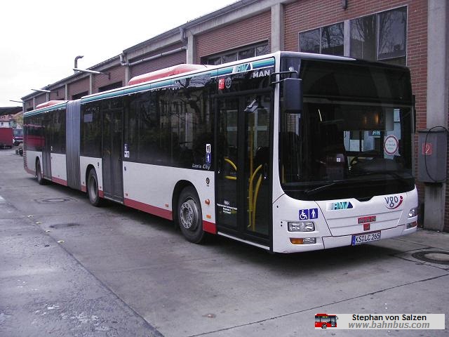 RKH Regionalverkehr Kurhessen MAN Lions City G Wagen 265 - ausgemustert
