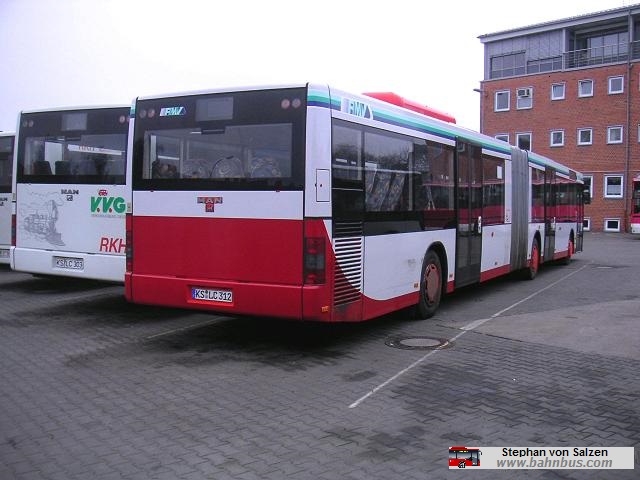 RKH Regionalverkehr Kurhessen MAN NG263 Wagen 312 - ausgemustert