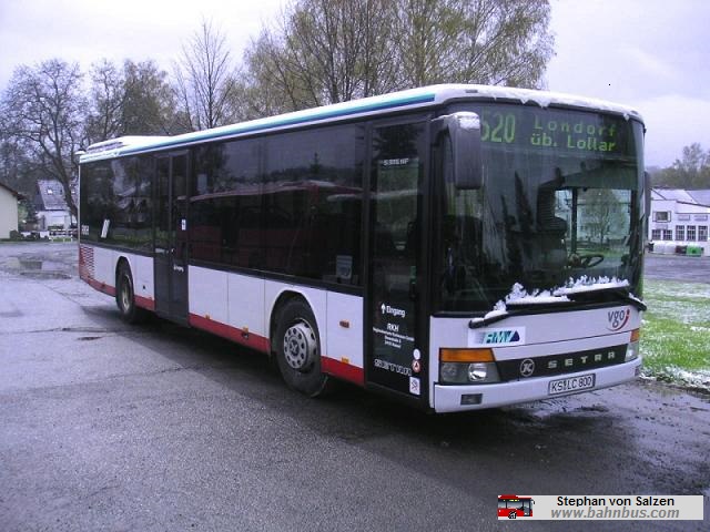 RKH Regionalverkehr Kurhessen Setra S 315 NF Wagen 800 - ausgemustert
