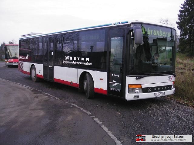 RKH Regionalverkehr Kurhessen Setra S 315 NF Wagen 805 - ausgemustert