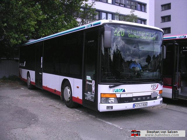 RKH Regionalverkehr Kurhessen Setra S 315 NF Wagen 808 - ausgemustert