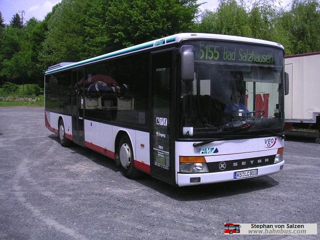 RKH Regionalverkehr Kurhessen Setra S 315 NF Wagen 810 - ausgemustert