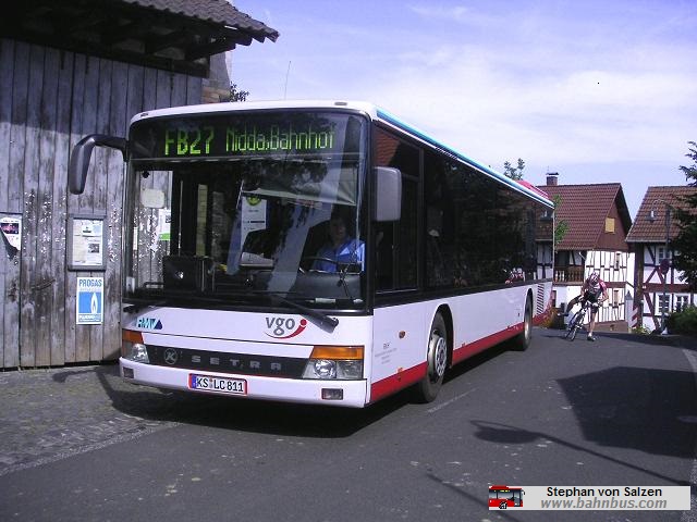 RKH Regionalverkehr Kurhessen Setra S 315 NF Wagen 811 - ausgemustert