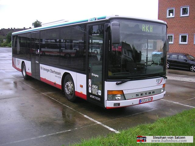 RKH Regionalverkehr Kurhessen Setra S 315 NF Wagen 835 - ausgemustert