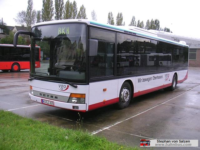 RKH Regionalverkehr Kurhessen Setra S 315 NF Wagen 835 - ausgemustert