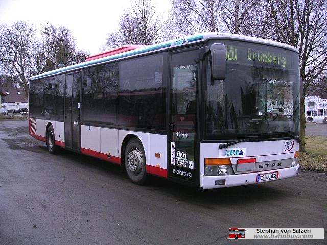 RKH Regionalverkehr Kurhessen Setra S 315 NF Wagen 836 - ausgemustert