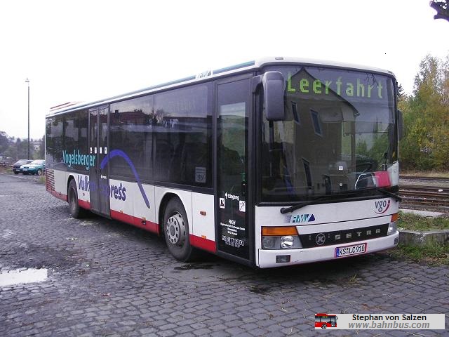 RKH Regionalverkehr Kurhessen Setra S 315 NF Wagen 910 - ausgemustert
