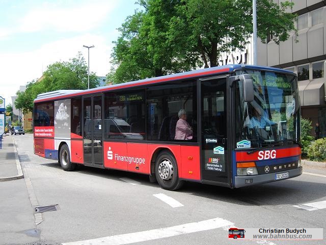 SBG Südbadenbus Setra S 315 NF Wg. 212 - ausgemustert - www.bahnbus.com