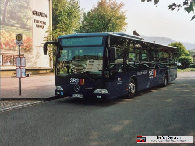 SBG Südbadenbus Mercedes-Benz O530 Ü Wg. 418 - ausgemustert - www.bahnbus.com