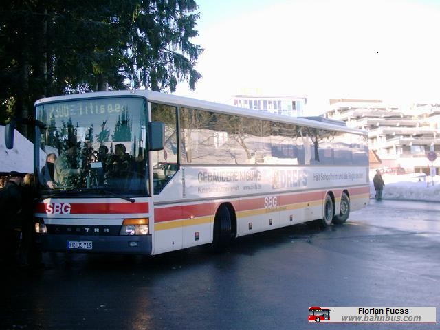 SBG Südbadenbus Setra S 319 UL Wg. 719 - ausgemustert - www.bahnbus.com