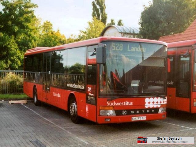 RVS Regionalverkehr Südwest Setra S 315 NF Wagen 137 - ausgemustert