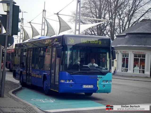 RVS Regionalverkehr Südwest Neoplan Centroliner Wagen 261 - ausgemustert