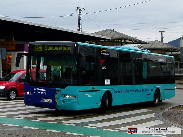RVS Regionalverkehr Südwest Neoplan Centroliner Wagen 261 - ausgemustert